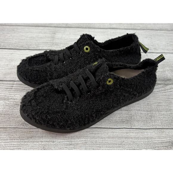 Vionic Beach Women’s Pismo Black Boucle Canvas Sneaker Size 9.5 - Picture 1 of 12